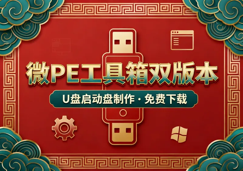 微PE工具箱下载 新旧电脑双版本U盘启动盘制作 - 资源