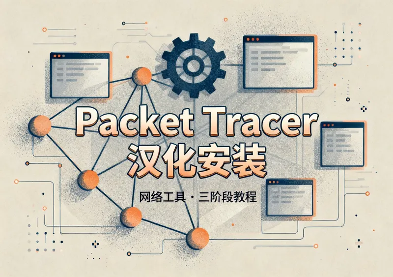 Cisco Packet Tracer 8.2.2汉化版下载安装教程 - 资源