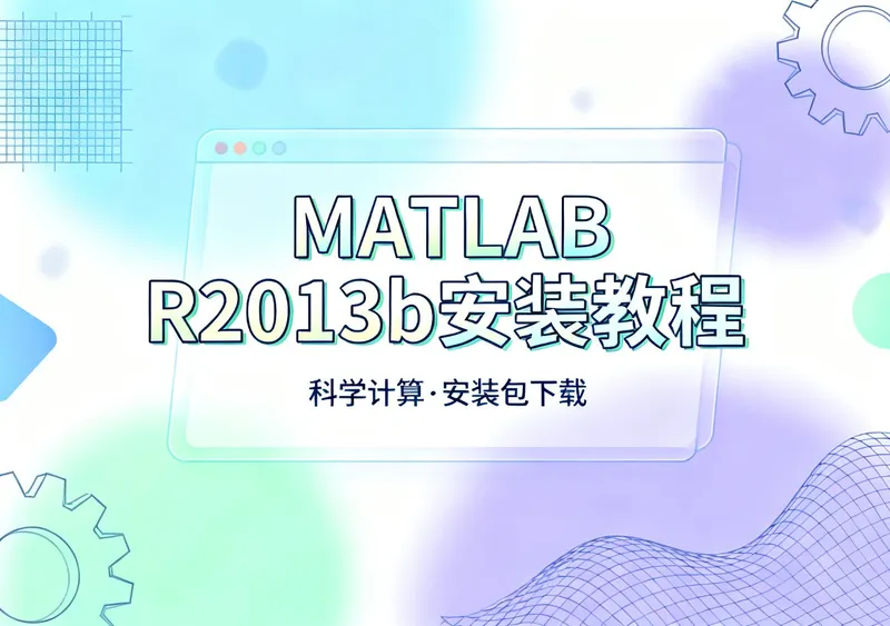 MATLAB R2013b安装包下载及安装教程 - 在线工具