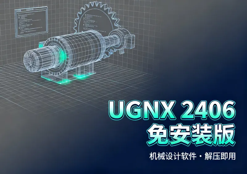 UGNX 2406安装包下载，免安装机械设计软件 - 前端开发